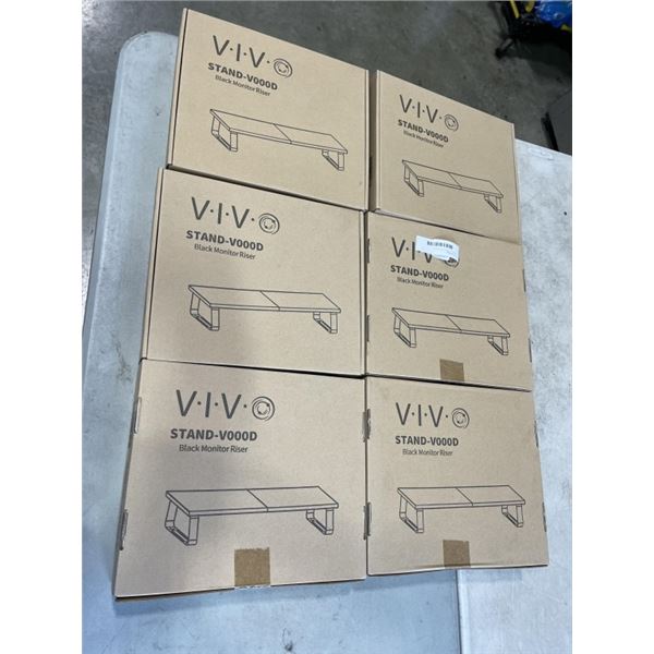 6 NEW VIVO MONITOR RISERS