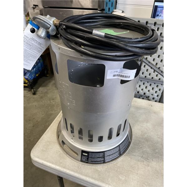 PROPANE HEATER. 50-80,000 BTU. WORKING