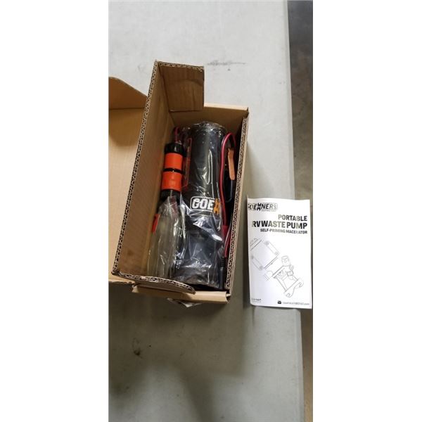 12V RV PORTABLE MACERATOR PUMP