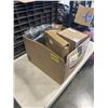 Image 2 : BOX OF AMAZON OVERSTOCK INCLUDING CMYBABEE BLACK TONER CARTRIDGE FOR CANON, DALTACK 3 TIER DESK FILE