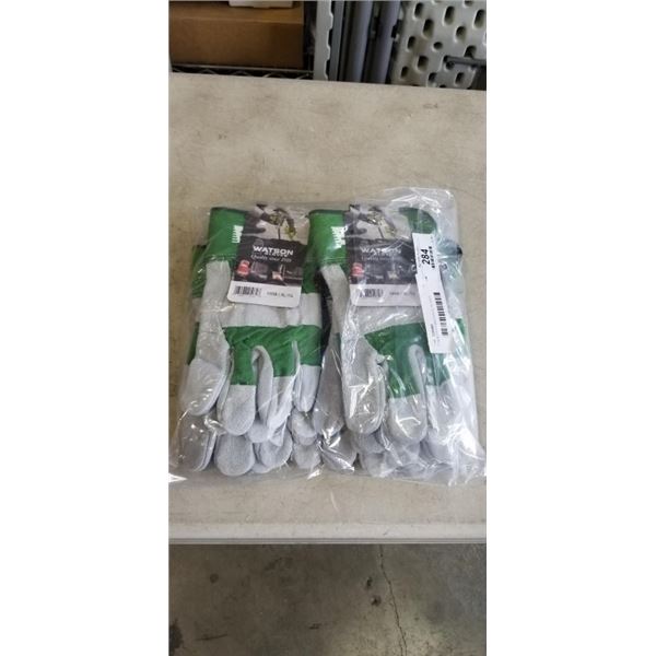 5 NEW PAIRS WATSON XL GLOVES
