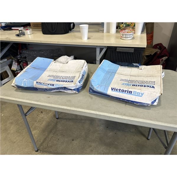 2 CASES VICTORIA BAY PREMIUM QUALITY CAN LINERS. 30" X 38" BAGS.