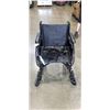 Image 1 : BLACK MANUAL WHEELCHAIR