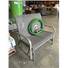 Image 2 : METAL PATIO GLIDER LOVESEAT, GARDEN HOSE WITH SPRAYER AND HOSE HANGER