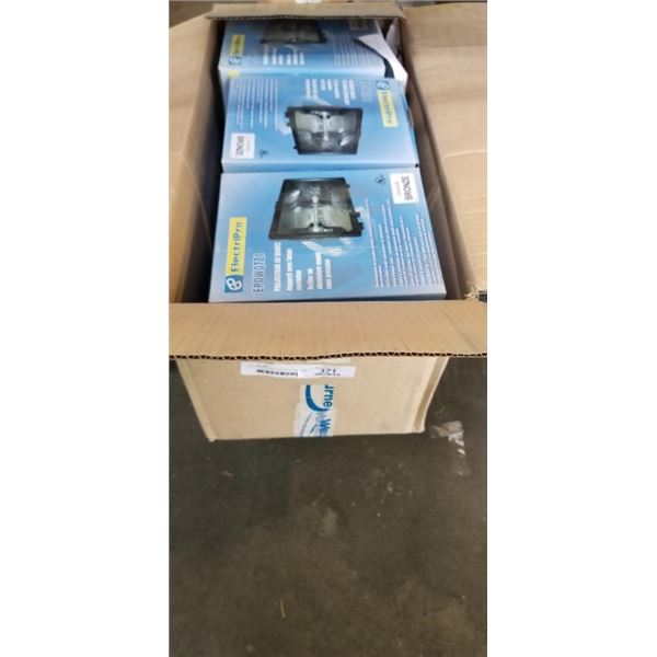 9 ELECTRIPRO MEDIUM QUARTZ HALOGEN FLOODLIGHTS
