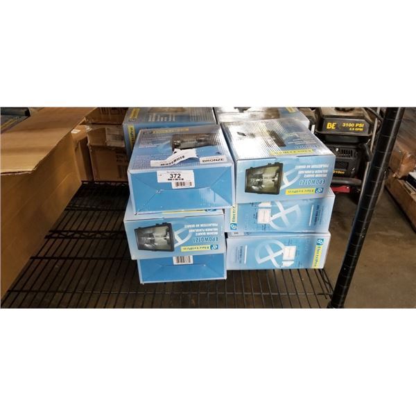 12 ELECTRIPRO MEDIUM QUARTZ HALOGEN FLOODLIGHTS