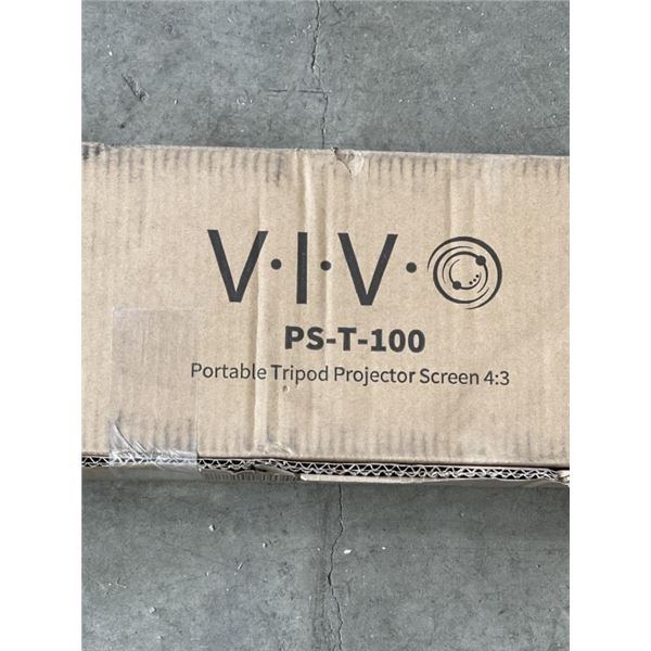 VIVO PORTABLE TRIPOD PROJECTOR SCREEN. 4:3