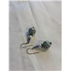 Image 2 : 3 PAIRS OF VINTAGE DANGLE EARRINGS