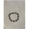 Image 1 : 925 STERLING SILVER BRACELET W/ MARCESITE STONES