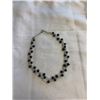 Image 1 : DOUBLE STRAND BLACK CULTURE FRESHWATER PEARLS NECKLACE