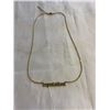 Image 1 : 18K GOLD PLATED REPUTATION NECKLACE