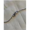 Image 3 : 925 STERLING SILVER ITAL SNAKE SKIN CHAIN W/ PENDANT NECKLACE