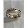 Image 3 : S 925 STERLING SILVER W/ WHITE SAPHIRE STONES RING BAND