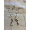 Image 1 : PAIR OF EIFFEL TOWER PENDANTS ON CHAIN BEST FRIENDS NECKLACE