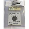 Image 1 : 1911 CANADIAN SILVER 5 CENT .925 SILVER