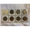 Image 1 : 7 CANADIAN 'SILVER' DOLLARS 1968-1974 W/ CENTENNIAL YEARS, 1970 MANITOBA, 1971 BC, 1973 PEI, 1974 WI