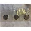 Image 2 : 3 1968 CANADIAN MINT 'SEALED' DOLLARS FROM MINT