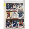Image 3 : 2 UNCUT HOCKEY SHEETS - ROOKIE MATTHEWS AND PETTERSSON