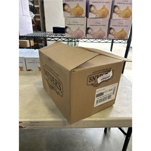 10 BAGS SNYDER'S OF HANOVER PRETZEL PIECES. 240 G PER BAG. EXP 20260829
