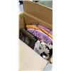 Image 4 : PLASTIC TOTE AND BOX OF HALLOWEEN DECORATIONS