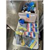 Image 1 : HUGE BOX OF ASSORTED NEW ITEMS, HOUSEHOLD, CLEANING SUPPLY ETC