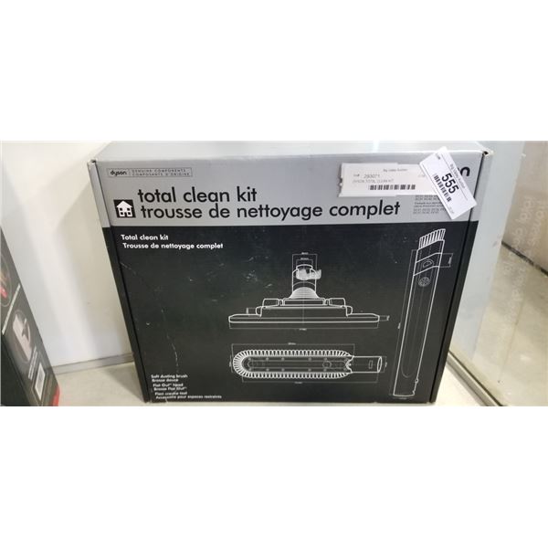 DYSON TOTAL CLEAN KIT, RETAIL $131