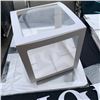 Image 4 : NINE NEW SETS OF WHITE LOVE  CLEAR BOXES FOUR BOXES PER PACK WITH LETTERS RETAIL $180