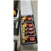 Image 2 : 6 BOXES 4" ROUND PILLAR HOLDERS, 12 PER BOX, AND 4 PACKS OF HAND WARMERS. 25 PER PACK