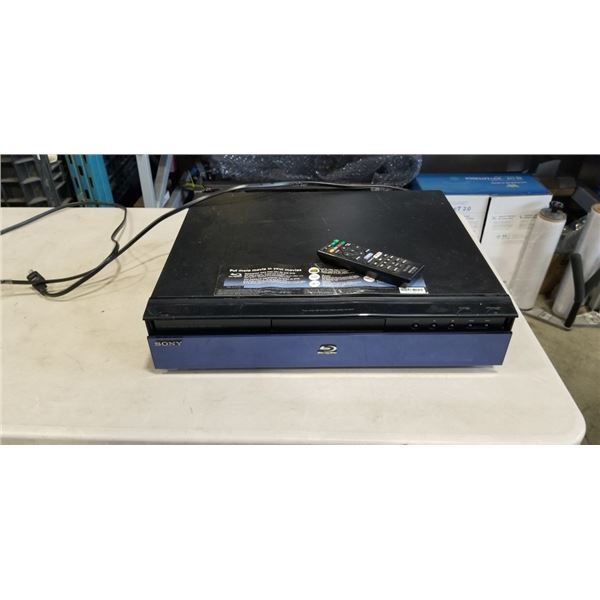 SONY BLU RAY DISC PLAYER. WORKING