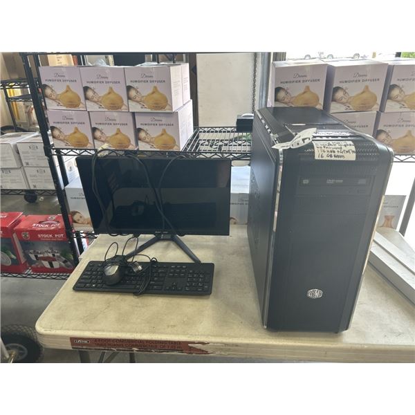 GAMING OEM I5 WITH WINDOWS 10 UPDATE. NO PASSWORD. 1 TB HDD + GTX970, 16 GB RAM. COMES WITH MONITOR,