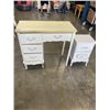 Image 1 : FRENCH PROVINCIAL DESK AND NIGHT STAND