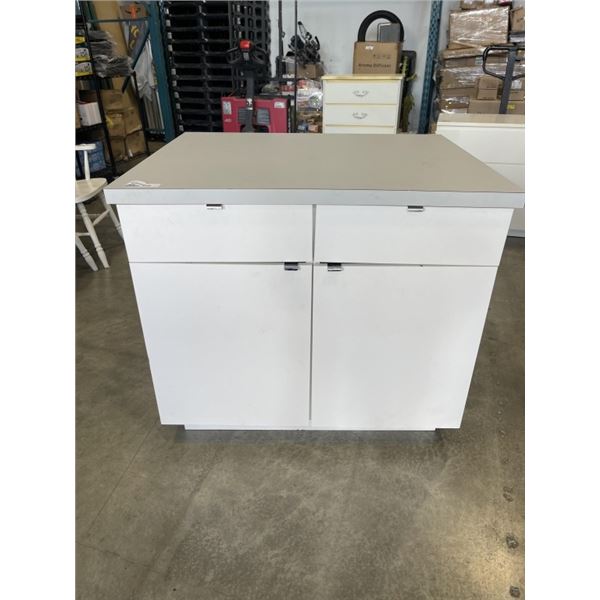 KITCHEN ISLAND 34 X 42 INCH WITH OVERHANG