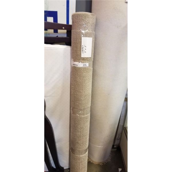 AREA CARPET. 5' X 7'. BEIGE