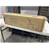 Image 1 : VIVO BLACK ELECTRIC FLIP DOWN CEILING TV MOUNT