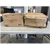 Image 1 : 2 CASES ERA PLASTIC MULTIPURPOSE CLEAR PLASTIC BAGS. 8" X 4" 18". 1000 PCS PER CASE