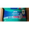 Image 2 : 3 PACKS  ALWAYS ULTRA THIN PADS. 28 PADS PER PACK. SIZE 3