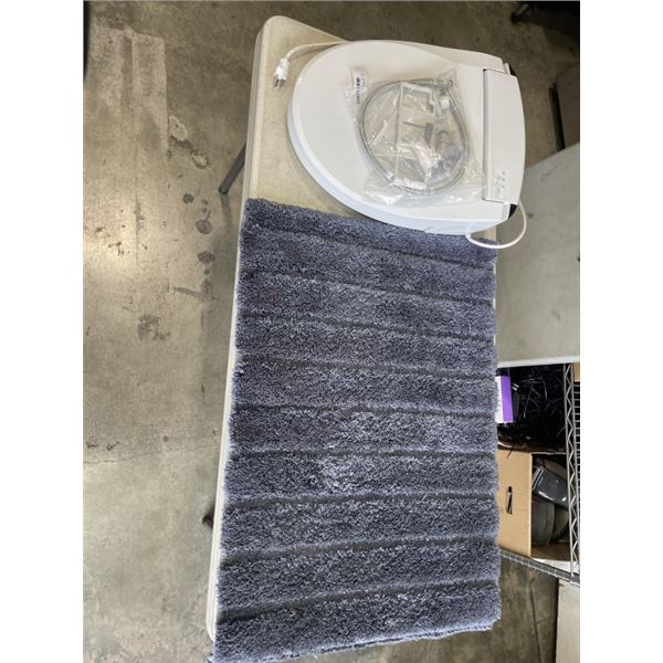 BRONDELL ELECTRIC BIDET TOILET SEAT AND BATH MAT