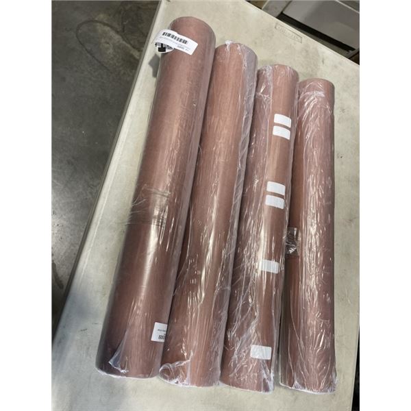 4 ROLLS PEACH BUTCHER PAPER (2400 INCHES)