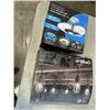 Image 1 : ENBRIGHTEN ADJUSTABLE LED UTILITY LIGHT AND BOX OF ARTIKA ECLIPSE LED STRING LIGHTS