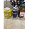 Image 1 : HEINZ YELLOW MUSTARD 2.84 LITRE, AND ROLAND SLICED JALAPENO PEPPERS 3.78 LITRES, AND ARCTIC GARDENS 