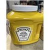 Image 2 : HEINZ YELLOW MUSTARD 2.84 LITRE, AND ROLAND SLICED JALAPENO PEPPERS 3.78 LITRES, AND ARCTIC GARDENS 