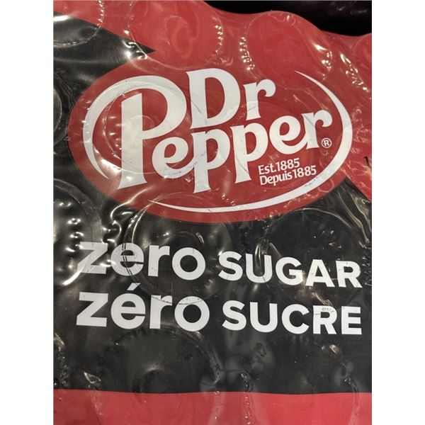 TWO 24 PACKS DR PEPPER. A COUPLE CANS MAY BE MISSING