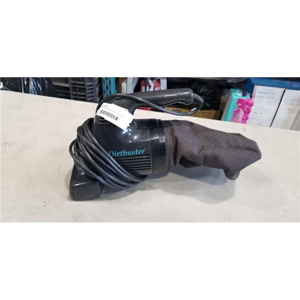 DIRTBUSTER VACUUM CLEANER. WORKING