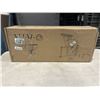 Image 1 : VIVO BLACK ELECTRIC FLIP DOWN CEILING TV MOUNT