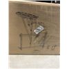 Image 2 : VIVO BLACK ELECTRIC FLIP DOWN CEILING TV MOUNT