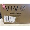 Image 3 : VIVO BLACK ELECTRIC FLIP DOWN CEILING TV MOUNT