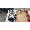 Image 3 : TRAY OF AUTOMOTIVE ITEMS INCLUDING EXTENSION MIRROR, WIRING KIT, FOG LIGHTS, BREAK LIGHT, EXTENSION 