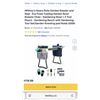 Image 1 : NEW HFGREY'S HEAVY DUTY FOLDING GARDEN KNEELER & SEAT W/GARDENING TOOLS