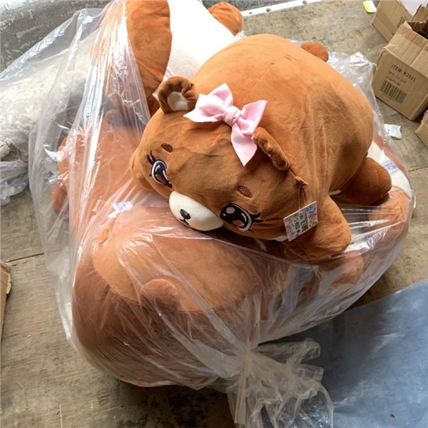 5 NEW PLUSH BEARS