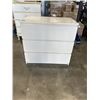 Image 1 : WHITE IKEA 3 DRAWER DRESSER